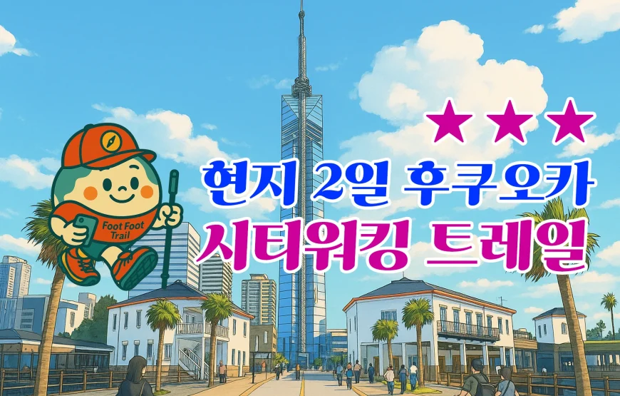 [뉴카멜리아]후쿠오카 골목투어 워킹크루 (현지 2일/노쇼핑)